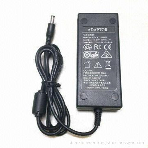 AC/DC Adapter for Notebooks with 60W Output Power, Measures 120 x 53 x 32mm